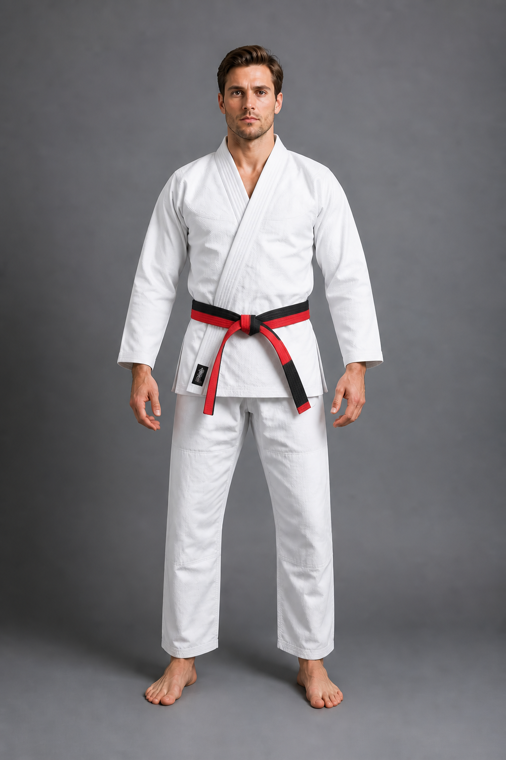Ceinture Kimono Rouge et Noire