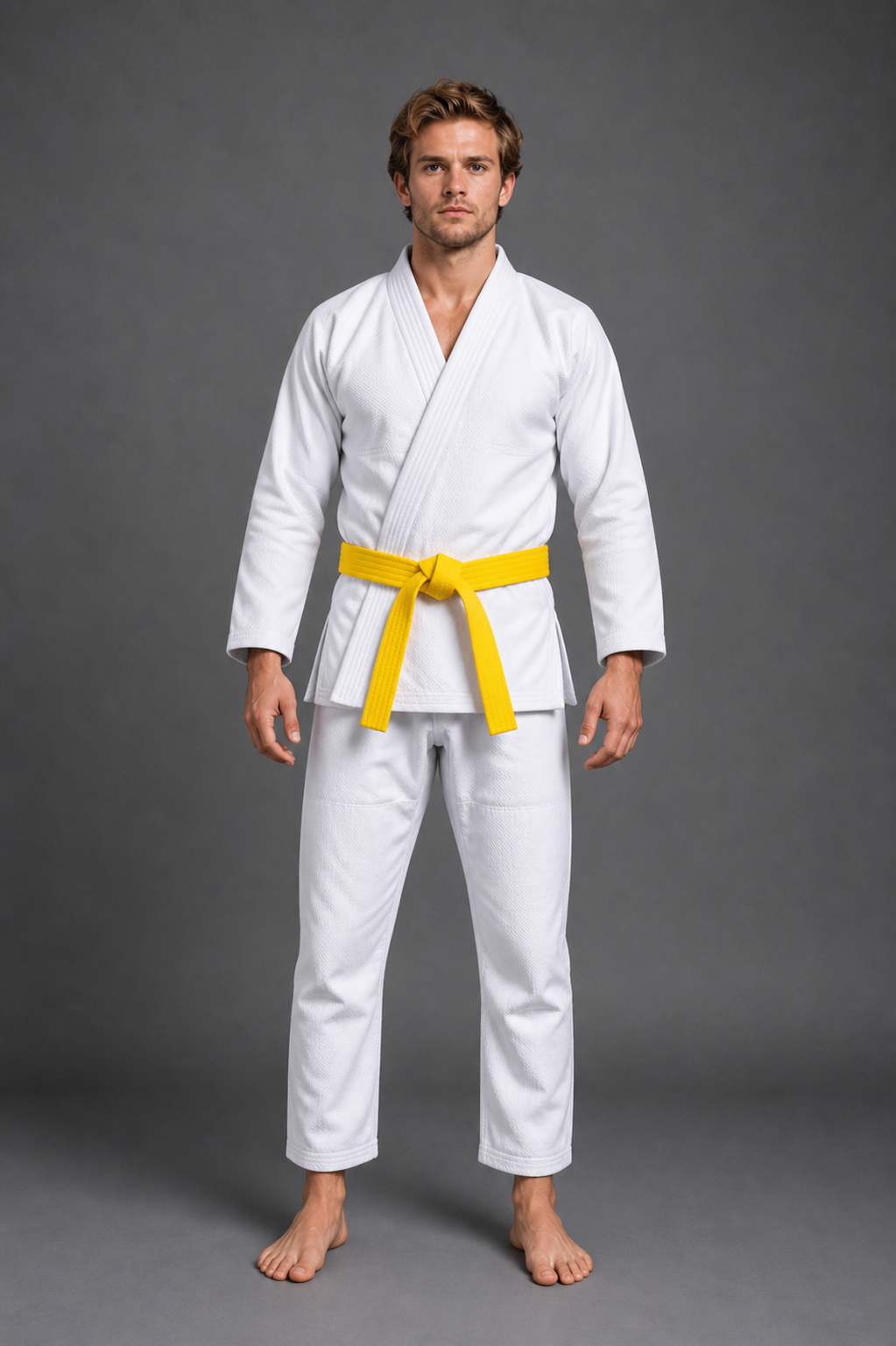 Ceinture Kimono Jaune