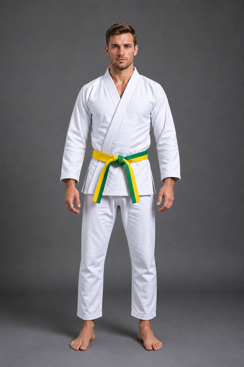 Ceinture Kimono Jaune et Verte