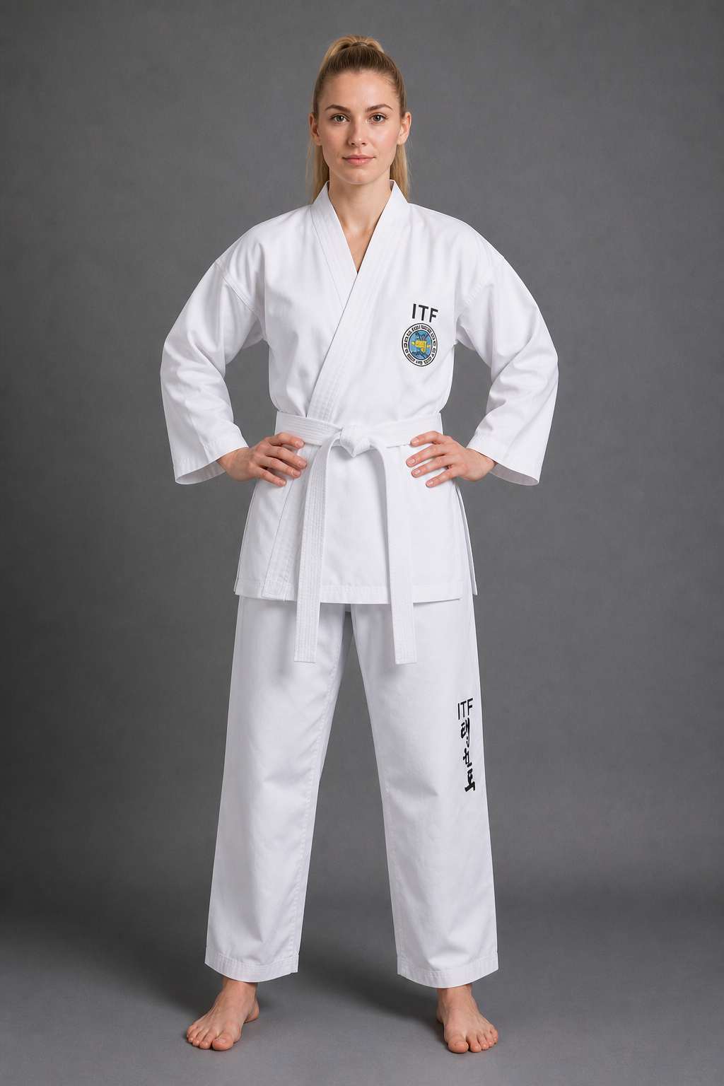 Kimono Taekwondo Adulte Blanc