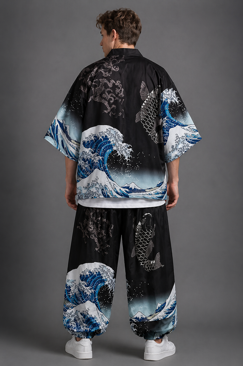 Ensemble Kimono et Pantalon Homme Tsunami