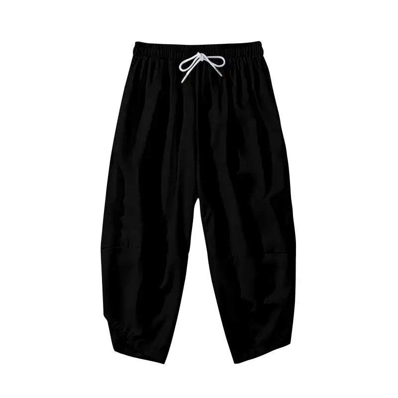 Ensemble Kimono et Pantalon Homme Noir Uni