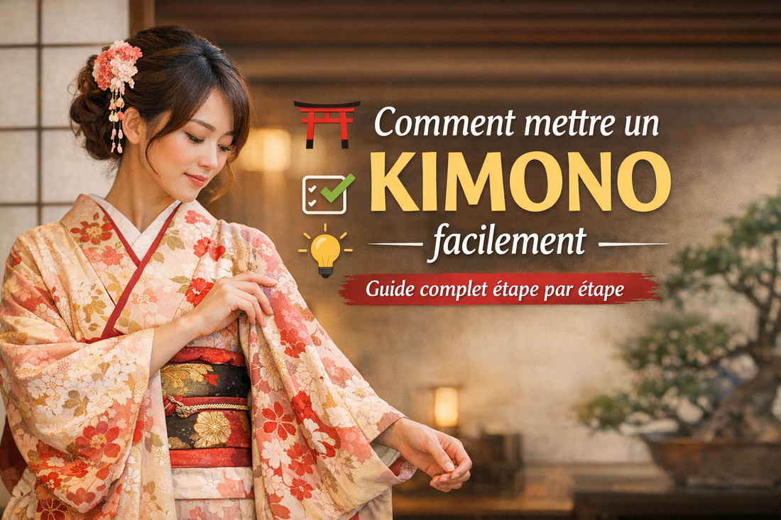 Comment mettre un kimono facilement (Guide complet étape par étape)