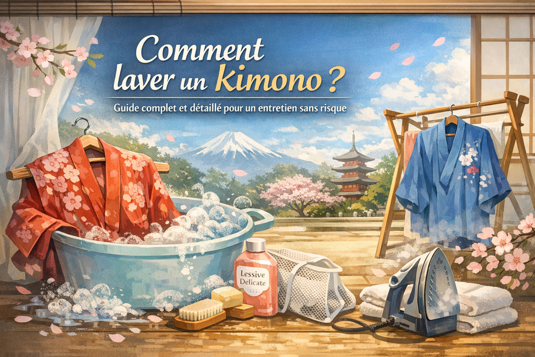 Comment laver un kimono ? Guide complet et détaillé.