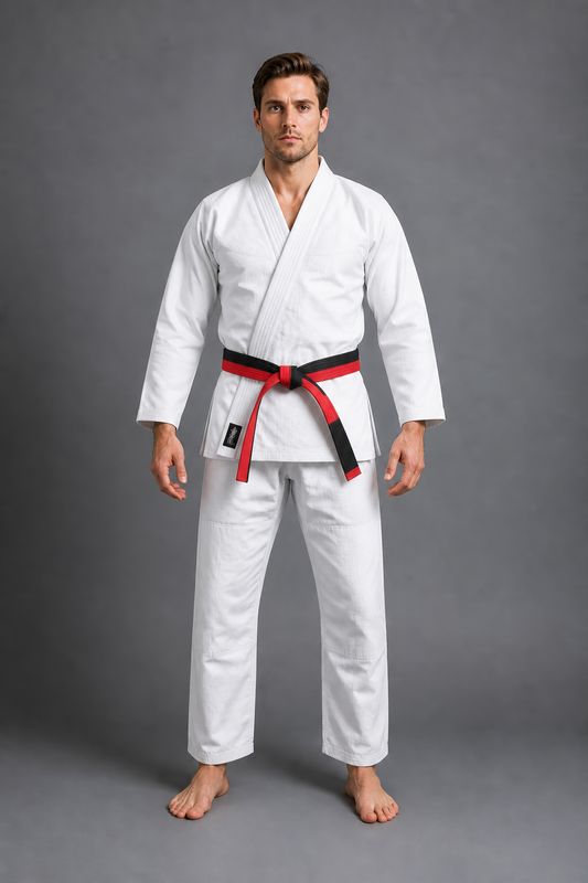 Ceinture Kimono Rouge et Noire