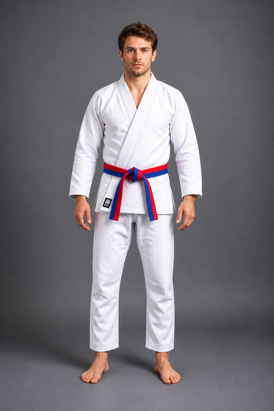 Ceinture Kimono Bleu et Rouge