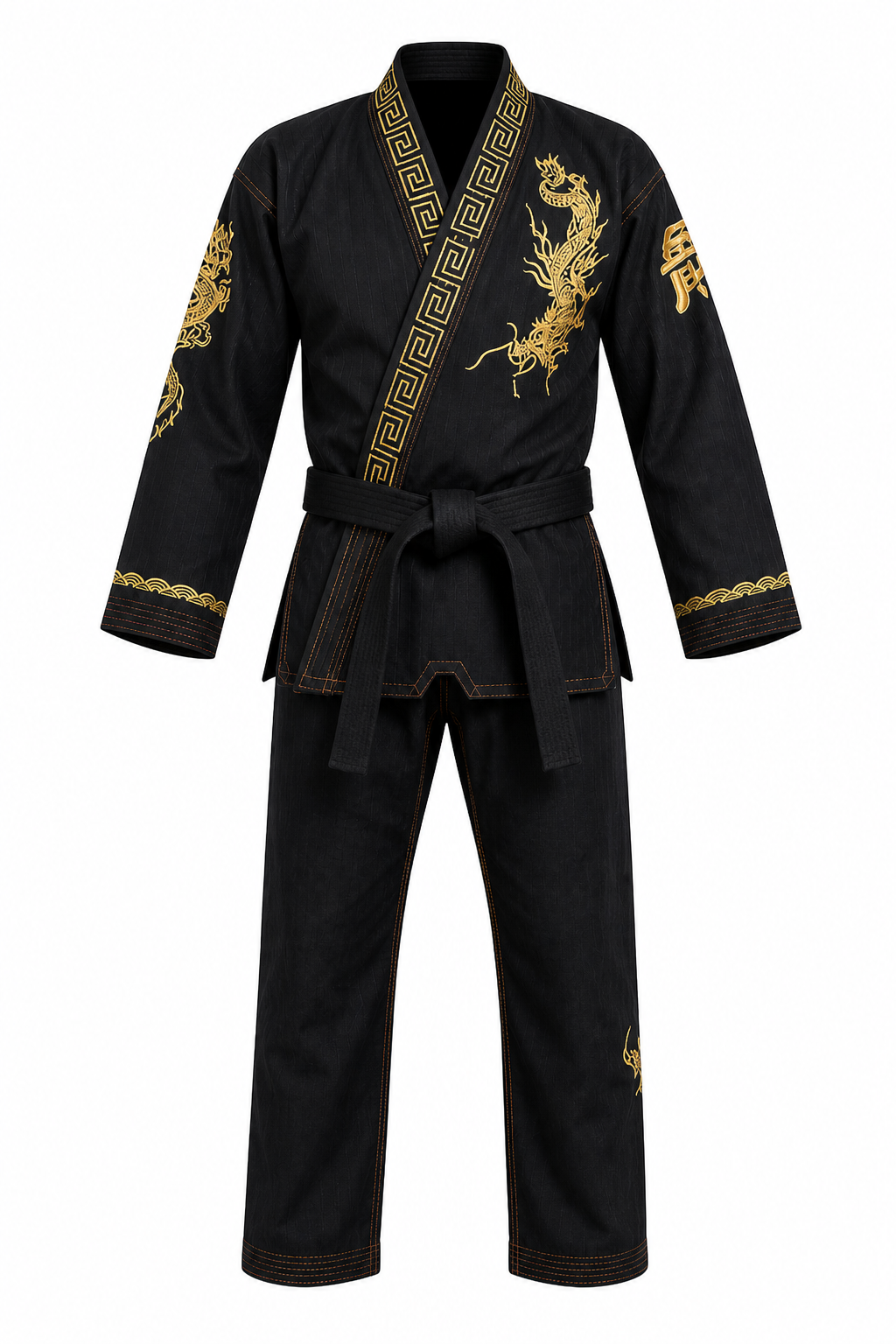 Kimono Taekwondo Enfant Noir