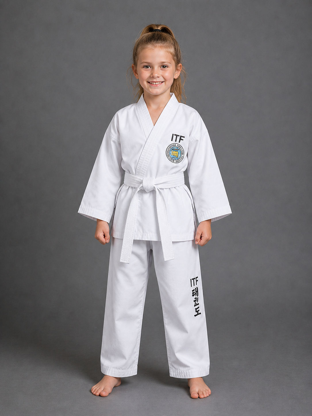 Kimono Taekwondo Enfant Blanc