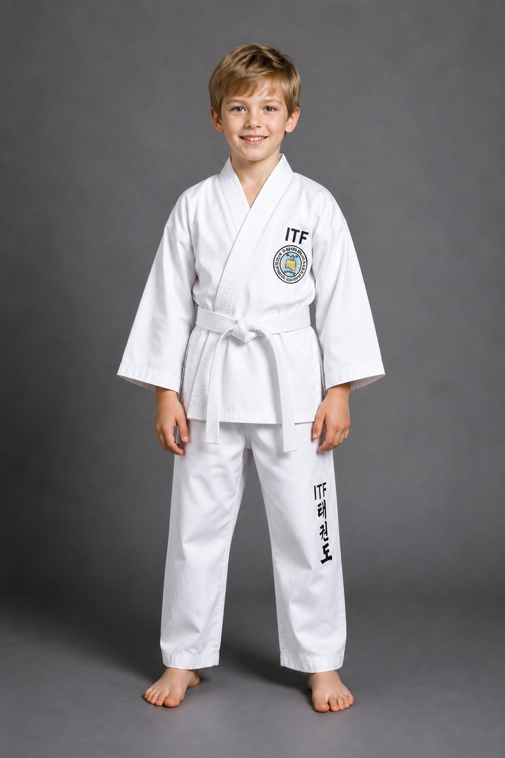 Kimono Taekwondo Enfant Blanc
