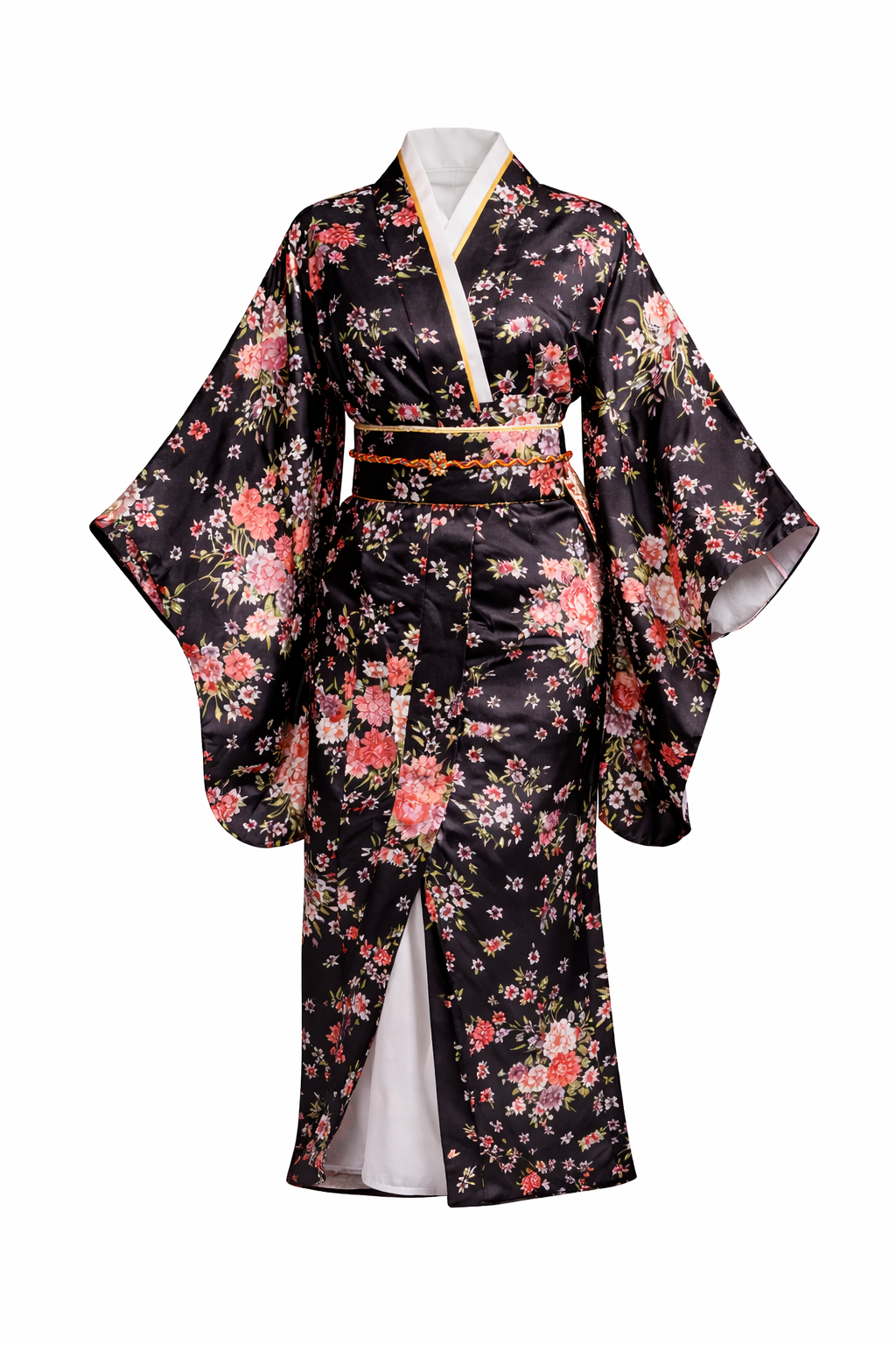 Robe Kimono femme Noir