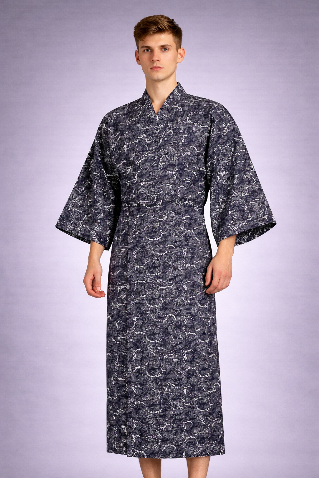 Kimono Japonais Traditionnel Homme