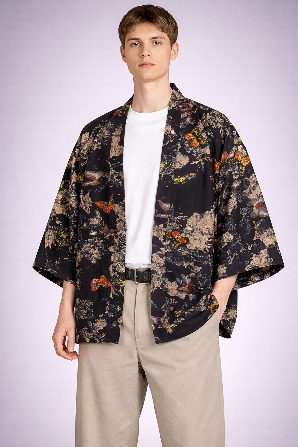 Veste Kimono Homme Cotton