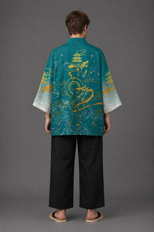 Veste Kimono Homme Kirin