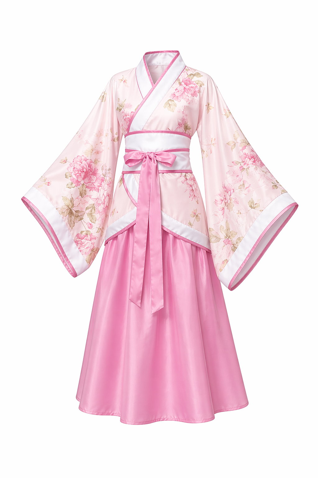 Kimono Japonais Traditionnel Fille