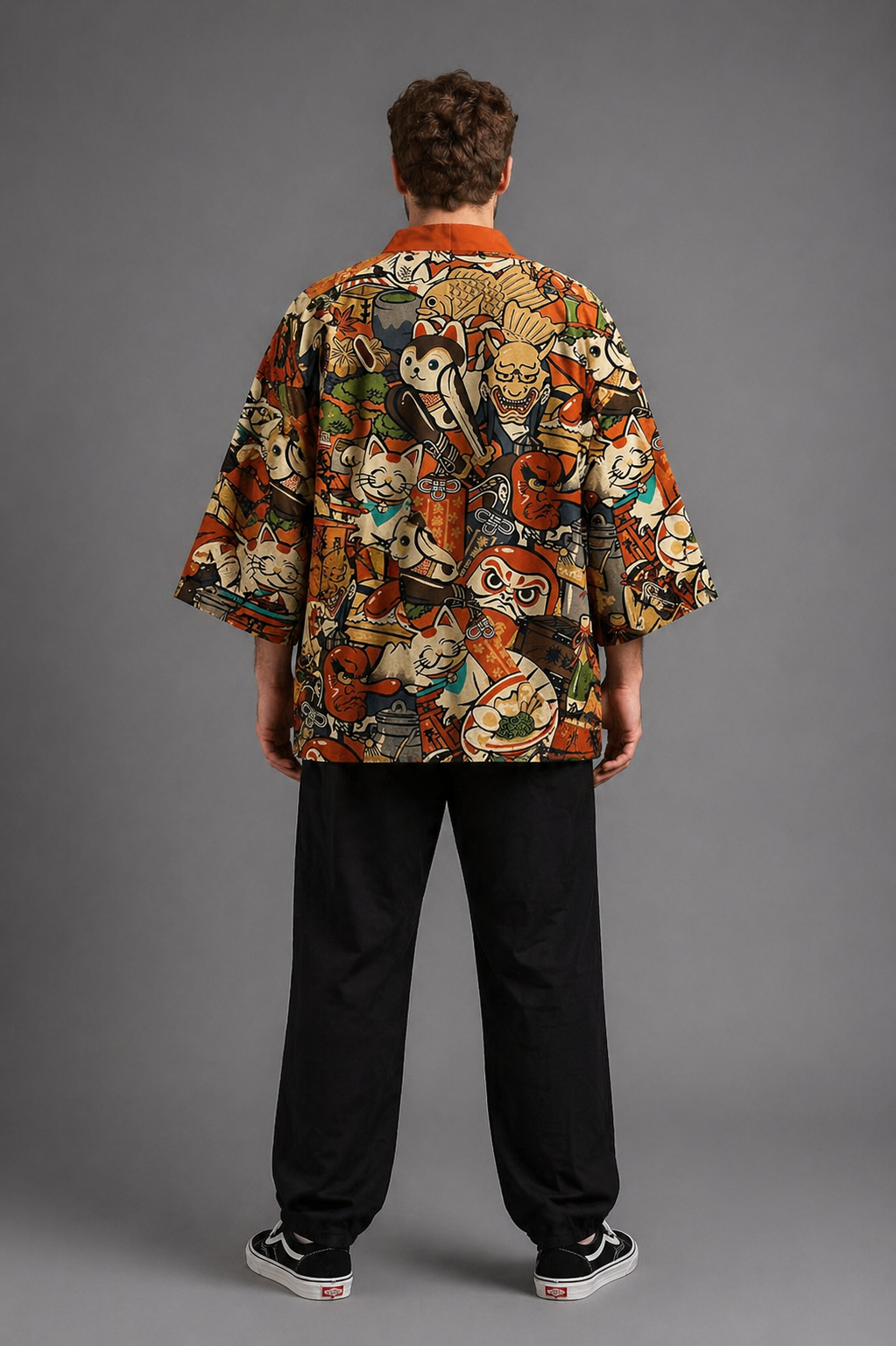 Veste Kimono Relax Homme Japon