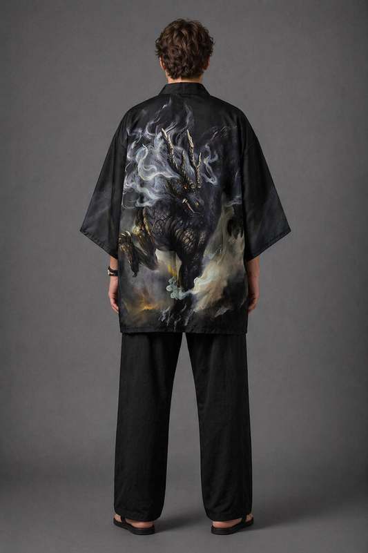 Veste Kimono Relax Homme Kirin