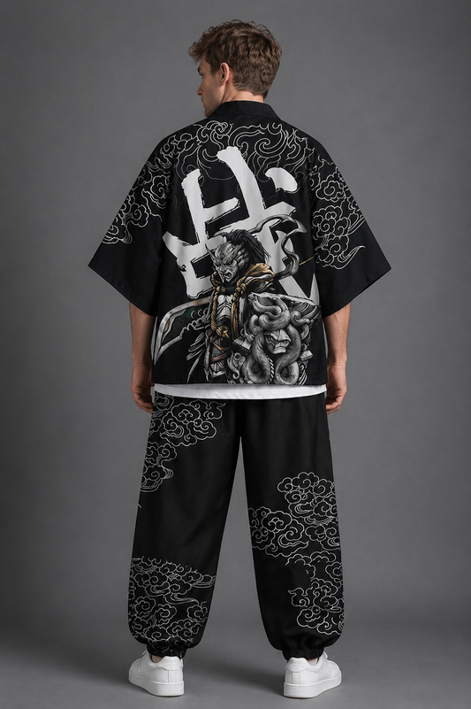 Ensemble Kimono et Pantalon Homme Samourai