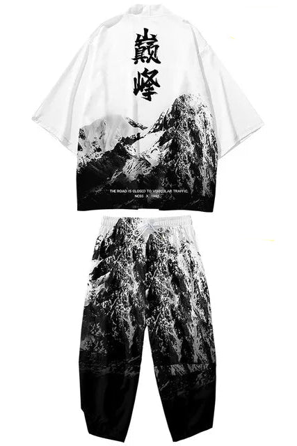Ensemble Kimono et Pantalon Homme Montagne
