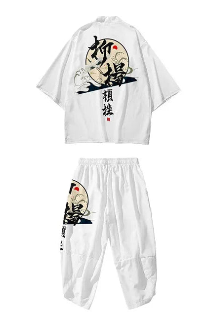 Ensemble Kimono et Pantalon Homme Large Lune