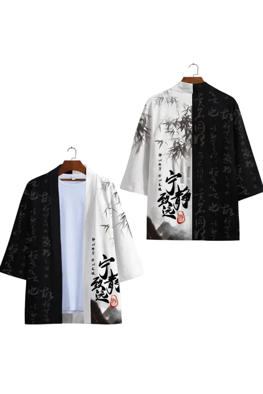 Veste Kimono Homme et Garcon Bambou