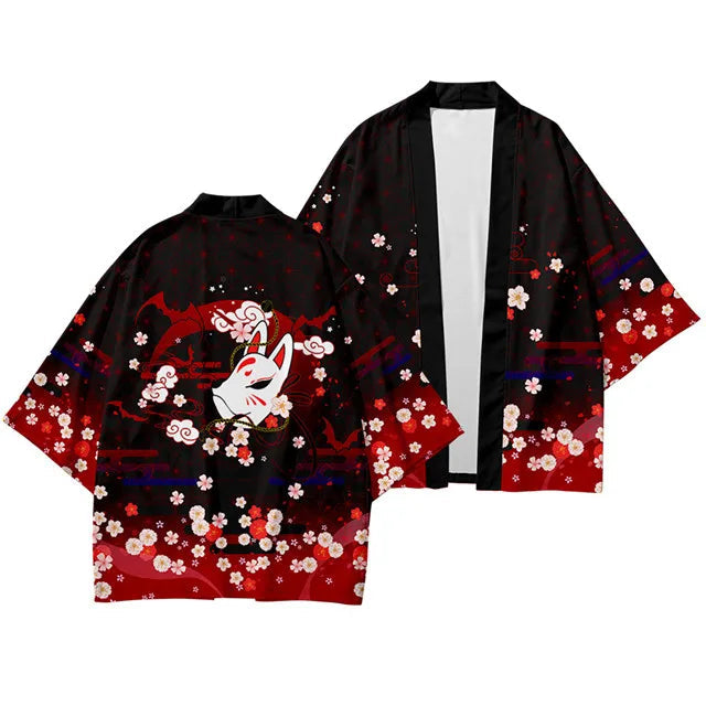 Veste Kimono Relax Garçon Esprit du Renard
