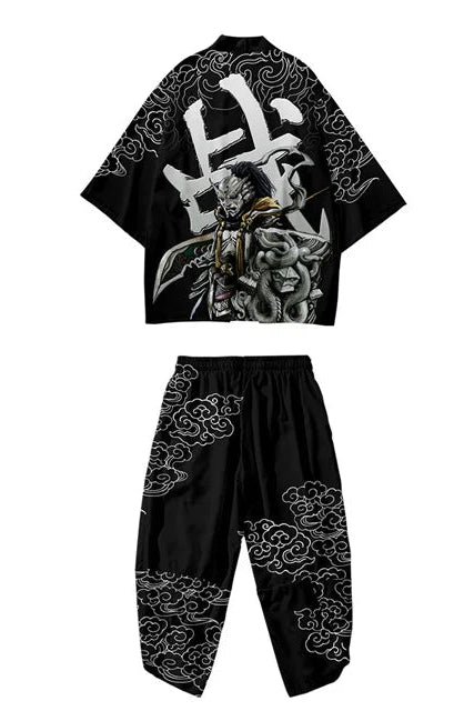 Ensemble Kimono et Pantalon Homme Samourai